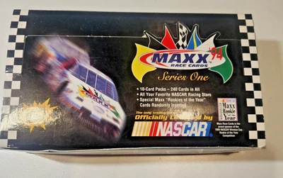 1994 Maxx Nascar Racing Series 1 Wax Box - 36 packs - Image 1 of 4