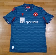 2021/22 Aalborg BK Denmark AaB Football Shirt Macron Size 'S' Rare Away Jersey