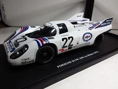 CMR 1/18 PORSCHE 917 K MARTINI #22 WINNER  MANS 1971 PROCHE DU NEUF BOITE mt D10 - Photo 1/4