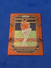 2023 Carson Whisenhunt ROOKIE RC Panini Prizm #173 Red Wave Refractor