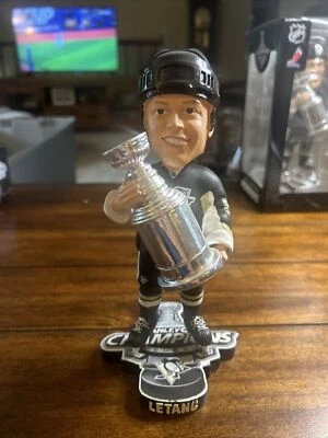 2009 Kris Letang Pittsburgh Penguins Stanley Cup Champions Bobblehead /2,009 - Image 1 of 4