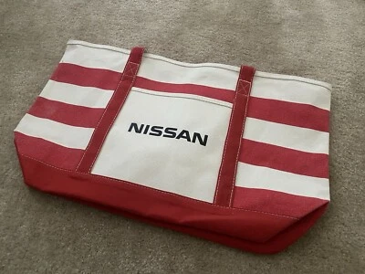 Nissan Summer Tote Beach Bag 1990s 90s JDM VINTAGE - Image 1 of 4