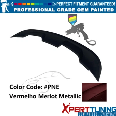 Fits 10-14 Ford Mustang Trunk Spoiler Convert To 2020 GT500 Style Painted #PNE - Image 1 of 4