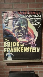 The Bride of Frankenstein Movie Poster - 1935 - 28"×21" (2006) Creepy Classics  - Picture 1 of 7