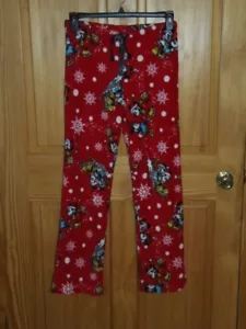 DISNEY - JUNIOR - PANTALONI LOUNGE - ROSSO MULTI - TAGLIA MED (7-9) (BL-67-7) - Foto 1 di 3