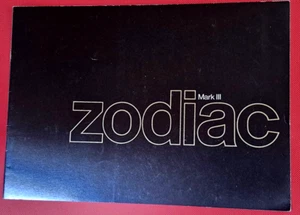 1965 FORD ZODIAC Mk III Sales Brochure -Saloon & Estate - Near Mint Condition - Picture 1 of 11