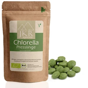 400 pcs Organic Chlorella Pressings 500mg Per Tablet - No Additives | Plastic Free - Picture 1 of 1