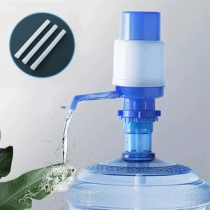 Pressa manuale pompa 5 galloni bottiglia acqua brocca dispenser manuale rubinetto potabile rubinetto rubinetto - Foto 1 di 10
