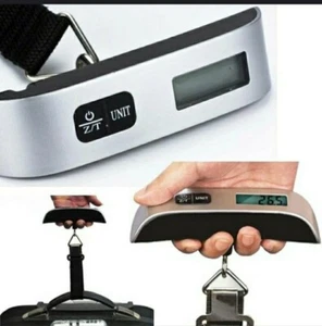 BILANCIA DA VIAGGIO PER VALIGE BAGAGLI, DIGITALE PORTATILE FINO A 50 KG_-_-_-_- - Foto 1 di 6