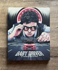 Baby Driver Blu-ray Steelbook No Digital No Dents/Scratches Box Shipping OOP