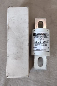 EDISON E50S250 FUSE 250 Amps E50S 250 - NIB - Picture 1 of 3