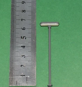 JND HO  OO 10pcs 1:87 Scale Model Light Train Railway Layout LED Lamppost Garden - Picture 1 of 6