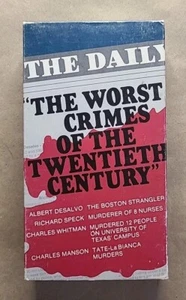 The Worst Crimes of the Twentieth Century (VHS, 1987) - Picture 1 of 6