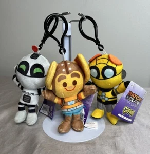 Ratchet and Clank Rift Apart Plush Jinx Keychain Clipsters Set Ratchet Clank Kit - Picture 1 of 5