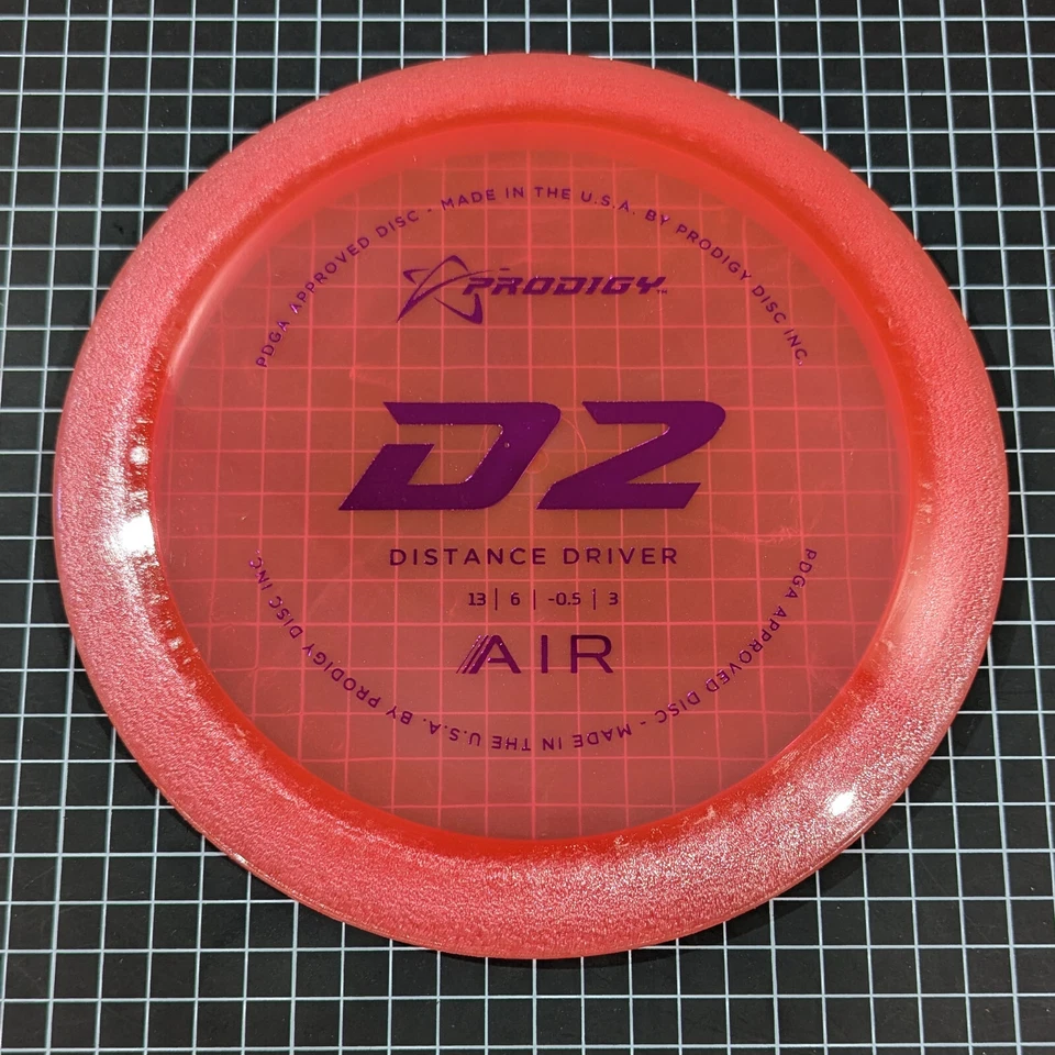 Prodigy AIR Plastic D2 Distance Driver (Pick Color/Weight) Bomber Discs - Image 1 of 1