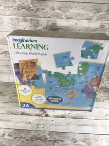 Imaginarium Learning World Puzzle Life Flap 24 Pieces New - Picture 1 of 2