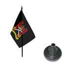 Army Physical Training Corps 6" X 4 Desk Table Flag With Black Plastic Cone Base