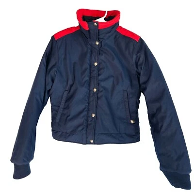 The North Face Jacket SZ 12 YTH Full Zip Coat Red Blue Big Boys Winter See Note - Image 1 of 4