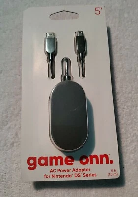 Nintendo 5 Ft AC Power Adapter Cord for DS Lite 3DS 3DS XL 2DS DSi XL Universal  - Image 1 of 2