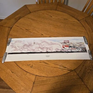 Vintage NHRA 1999 JOHN FORCE POWER POSTER ORIGINAL ARTWORK 12X36 BRUCE TATMAN - Bild 1 von 11