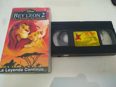 El Rey Leon 2 - VHS Kassette Tape los Big-Size de WALT DISNEY Spanisch 3T - Bild 1 von 4