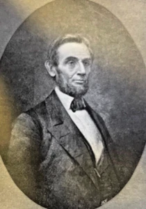 Abraham Lincoln Transitioning From Springfield to Washington illustrated - Picture 1 of 5