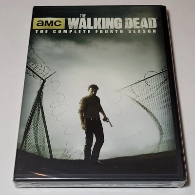 The Walking Dead the Complete Fourth Season DVD Zombie Apocalypse Free Shipping - Image 1 of 3