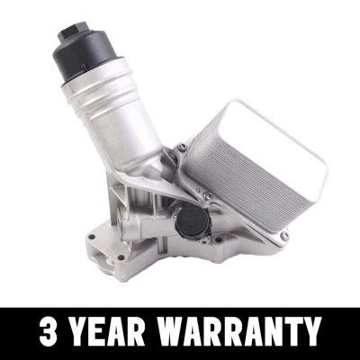 11428596283 Aluminum Engine Oil Filter Housing For 17-20 BMW 330i 430i 530e 530i - Image 1 of 4