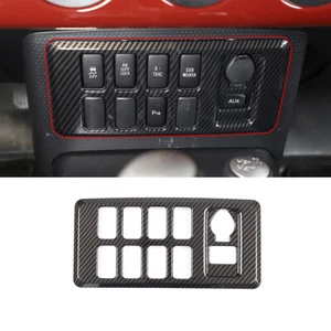 For Toyota FJ Cruiser 2007-2021 Air Conditioning Button Decorative Frame ABS - Picture 1 of 12