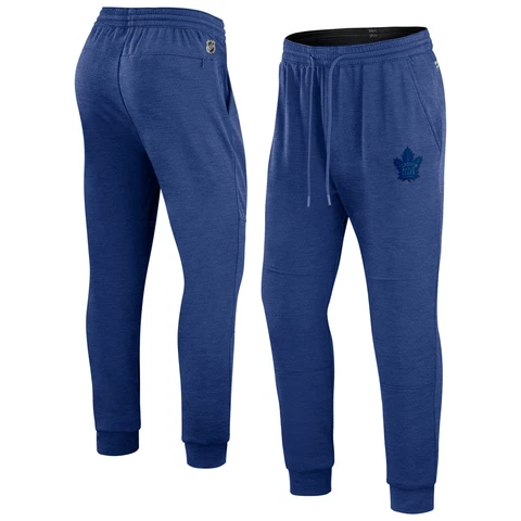 Men's Fanatics Branded Blue Toronto Maple Leafs Authentic Pro Road Jogger Cover