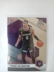 TYRESE HALIBURTON 2020-21 PANINI MOSAIC ROOKIE RC #204 KINGS PACERS - Picture 1 of 2