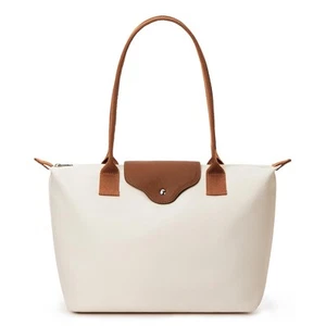Tote Bag for Women Nylon Top-Handle Purse,Shoulder Bag with Zipper Leisure Fo... - Picture 1 of 7
