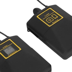 Wireless Lavalier Microphone System Noise Canceling 164Ft Range Lapel Mic Tr SPC - Picture 1 of 12