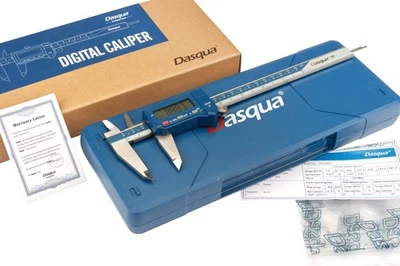 DASQUA 0-200MM/0-8" BLUETOOTH ABSOLUTE DIGITAL CALIPER (2025-1010) - Image 1 of 4