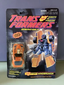 Transformers Original 1993 G2 Axelerators Windbreaker MOSC - Bild 1 von 4