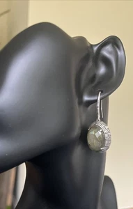 New Hilary Joy Sterling Silver Labradorite Earrings- Purchased New For $169 - Picture 1 of 4