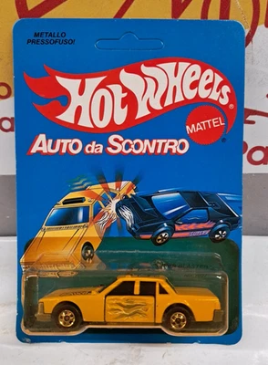 HOTWHEELS 1/64 AUTO DA SCONTRO    MATTEL 1984 ITEM 7827 MADE IN HONG KONG - Immagine 1 di 3