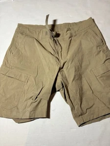 Zeroxposur Men's Size 38 Khaki Travel Series Stretch Shorts w/Pockets - Picture 1 of 7