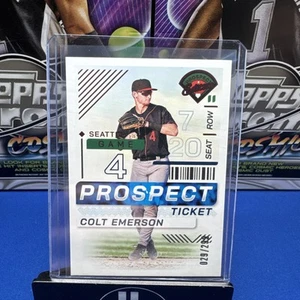 2024 Panini Prospect Edition - Colt Emerson #124 Red /299 (RC) - Picture 1 of 2