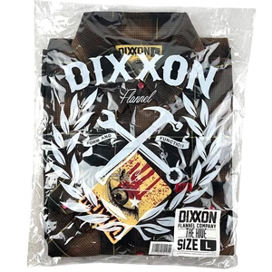 Dixxon Flannel "The Hive" Mens LARGE Candyman Horror Movie Plaid Snap Shirt - Bild 1 von 12