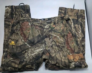 Mossy Oak Hose Herren 44-46 XXL 33" Schrittlänge Camouflage Stretchbund Cargo Knöchelriemen - Bild 1 von 10