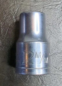 "Enchufe de accionamiento vintage Craftsman 12 mm 1/2"" serie V 12 puntos 44233" - Imagen 1 de 6