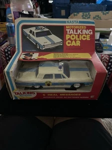 Vintage 1968 Plymouth Fury sprechendes Polizeiauto 1977 Nasta motorisiert, nie benutzt - Bild 1 von 9