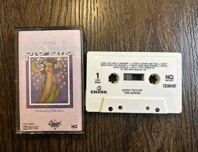Koko Taylor - Self-Titled Cassette Tape (1987) Chess Records CHC-9283 Blues - Image 1 of 3