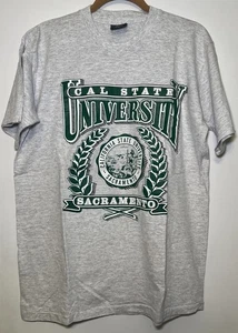 VTG Cal State University Sacramento T-Shirt Sz L, Jansport Single Stitch! 🇺🇸 - Picture 1 of 9