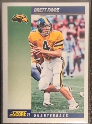 Brett Favre #23 2022 Panini Chronicles Score Draft Picks Retro Football Card - Image 1 of 3