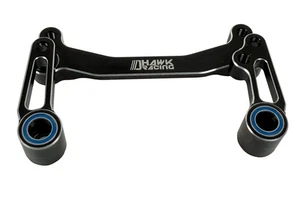 Kit de manivela de dirección de aluminio RC10B84 Dhawk negro para equipo asociado B84 B84D - Imagen 1 de 7