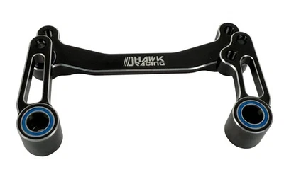 RC10B84 Dhawk Aluminum Steering Bellcrank Kit Black For Team associated B84 B84D - Image 1 of 4