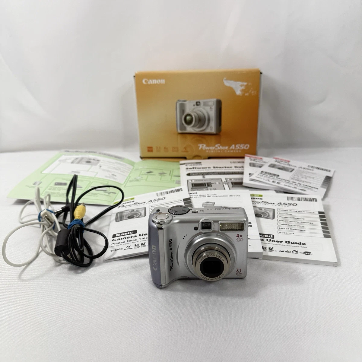 Canon PowerShot Canon Powershot A550 Digital Cameras for Sale