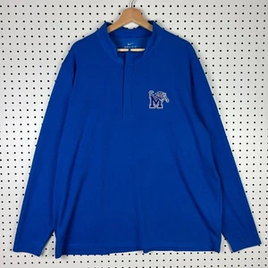 Nike Memphis Tigers Quarter Zip XXL Basketball Team Issued Penny Hardaway NWT - Picture 1 of 7